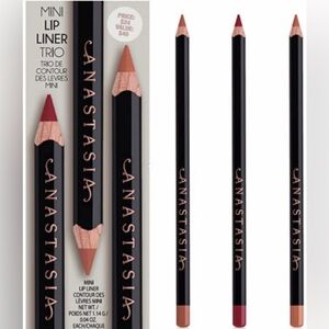 Anastasia Mini Lip Liner Trio NIB